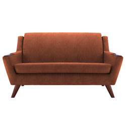 G Plan Vintage The Fifty Five Small 2 Seater Sofa Velvet Copper